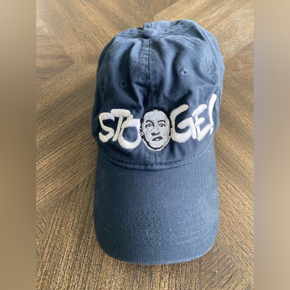 Three stooge embroidered navy hat